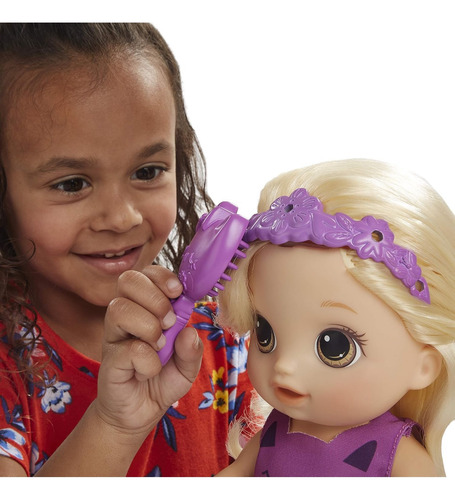 Boneca Baby Alive Penteados Diferente Loira Português Hasbro