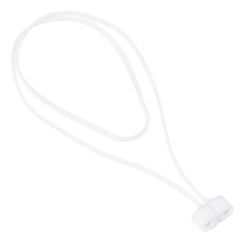 Cable Magnético Blanco Para Auriculares, Correa De Silicona