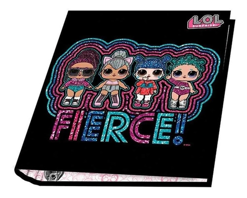 Carpeta Escolar Nro 3 Lol Surprise 3 Anillos Mooving 1197 Ed
