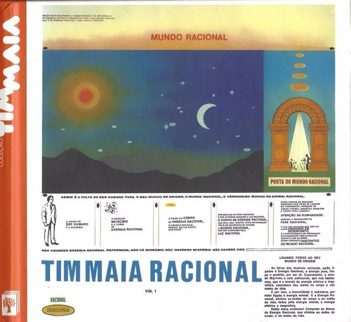 Cd Tim Maia Racional Volume 1 Lacrado Abril 1975