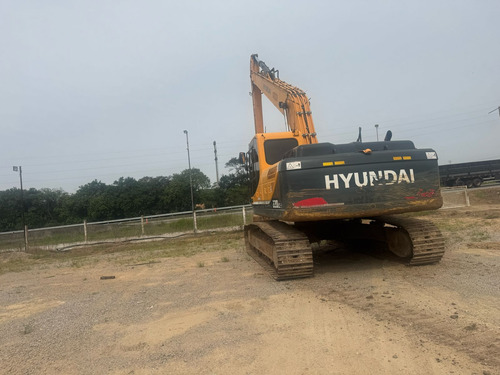 Escavadeira Hidráulica Hyundai 220 Com Braço Longo 11k Horas