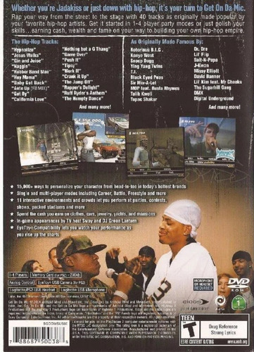 Get On Da Mic Ps2 Nuevo Fisico