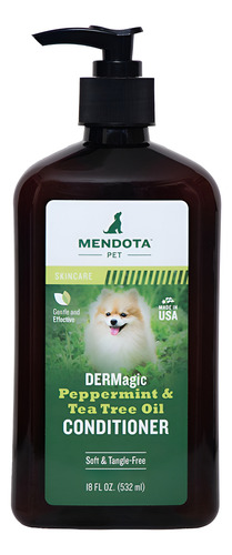 Dermagic Mendota Pet Conditioner Pomerania Caida Pelo, Peppermint