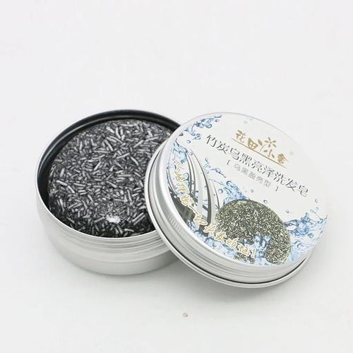 Barra De Shampoo Para Escurecimento De Cabelo Com Sabão.