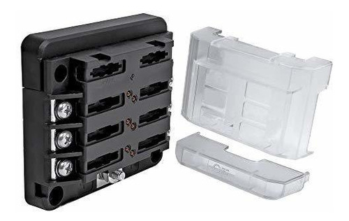 Interruptores Y-o Relés - 6 Way Blade Fuse Box For Automotiv