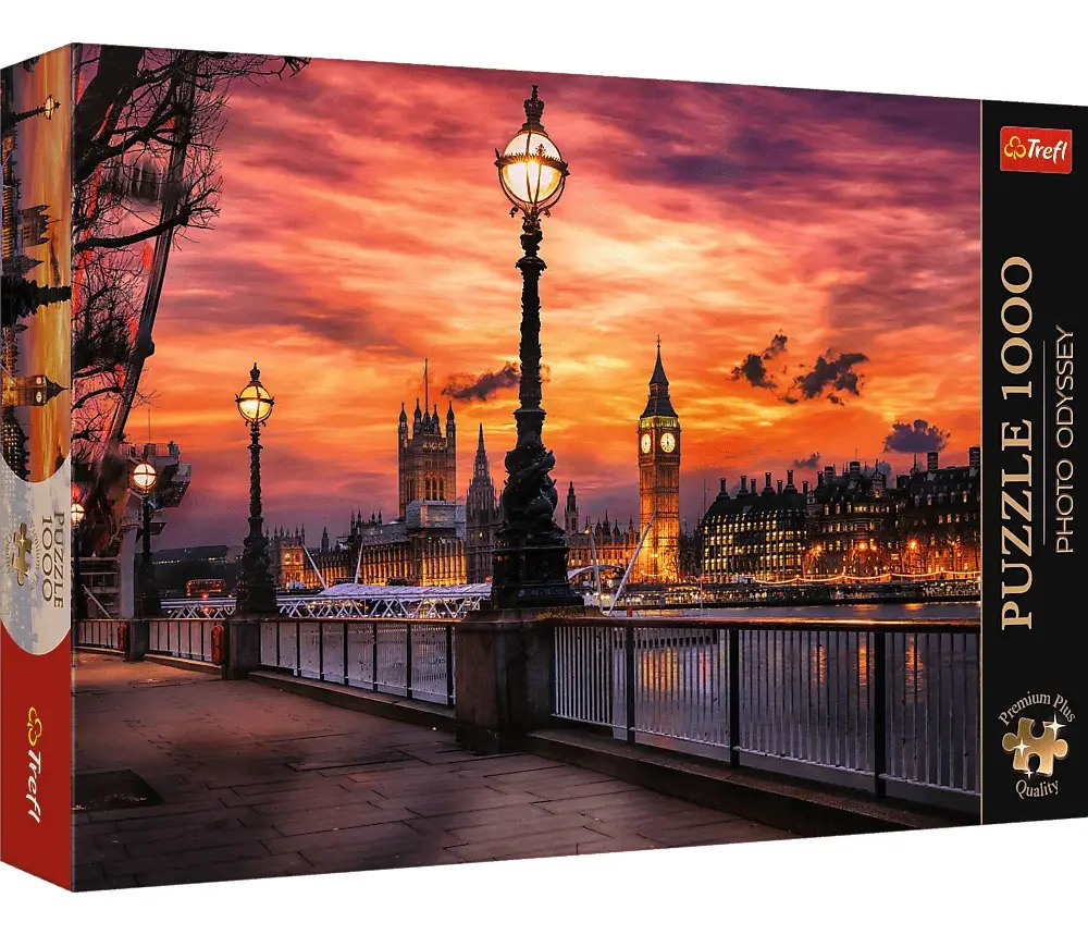 Rompecabeza Puzzle 1000 Piezas Trefl Big Ben Londres 10827