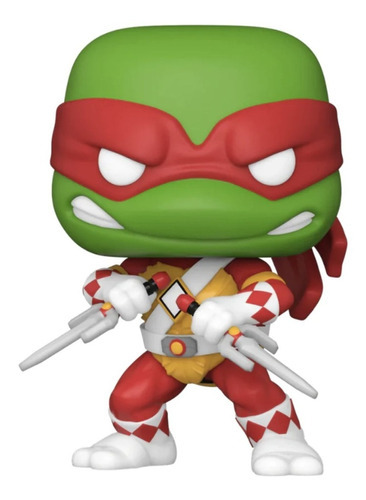 Funko Pop Raphael Traje Power Ranger Fall Conven - Tmnt #112