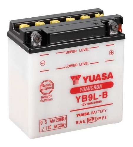 Bateria Yuasa Moto Yb9l-b Honda Cmx250c Rebel 85/87