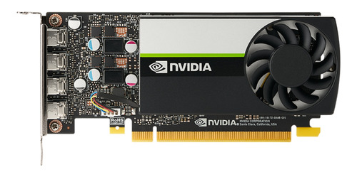 Placa Video Nvidia Pny Rtx Quadro T600 4gb Vcnt600-pb