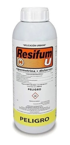 Resifum Cipermetrina+diclorvos Plagas Alacranes Cucarachas