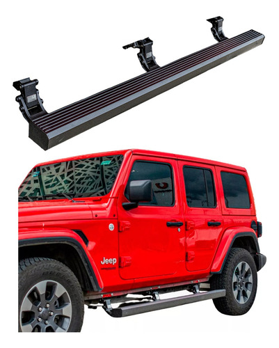 Estribo Electrico Mst P/ Jeep Sahara 4 Pts 2019-2024