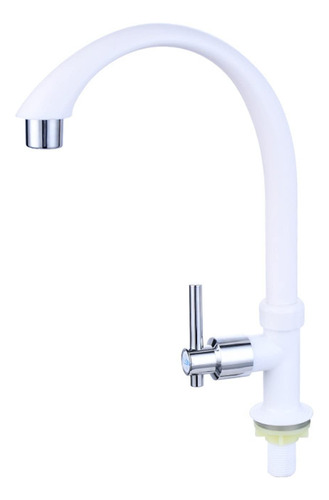 Grifo Cocina Agua Plastico Blanco Fria Solo 1 2  Lavabo