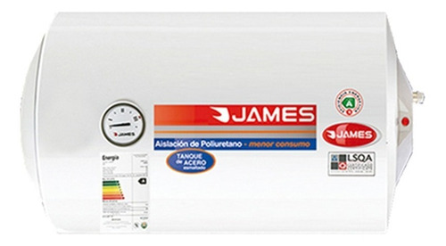 Calefones James Horizontal 80 Lts Poliuretano Inyectado