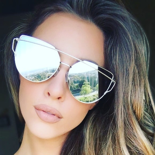 Gafas De Sol Mirrored Cat Eye