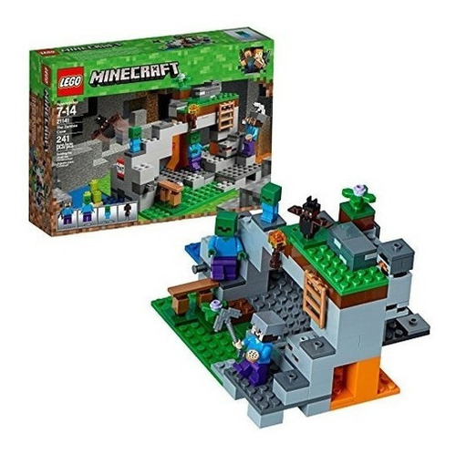 Juego Lego De Construcción Minecraft The Zombie Cave
