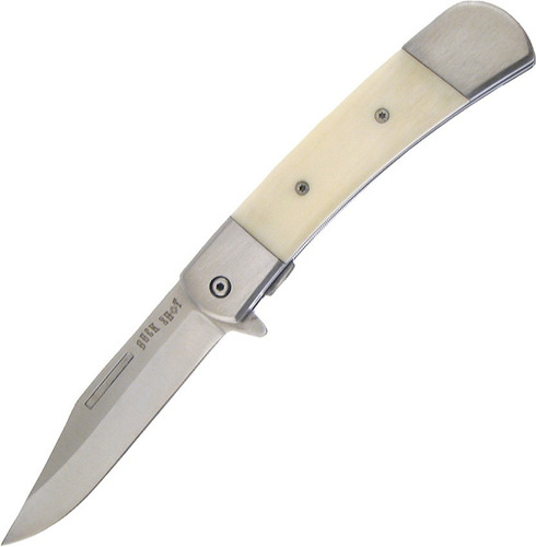 Cuchillo Plegable/ Navaja Buck Shot Bone. Cuchillos Y Cia