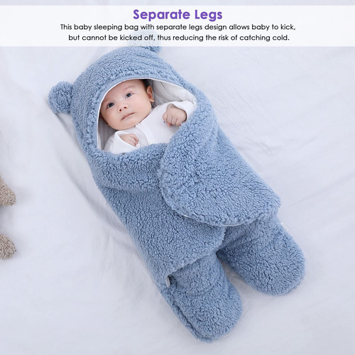 Manta De Felpa Para Bebé Recién Nacido, Cobija De Bebe Suave