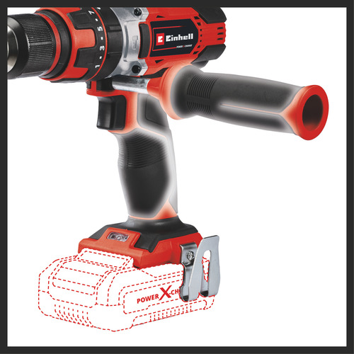 Taladro Percutor Inalámbrico Einhell Te-cd 18/48 Li-i-solo