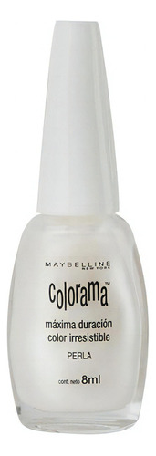 Colorama Maybelline Esmalte De Uñas X 8 Ml Color Perlado Perla