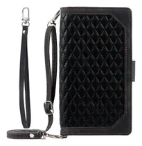 Comprar Capa De Couro Crossbody Flip Flip Com Zíper Para Capa Redmi