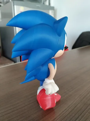 Figura Sonic Decoración Para Tortas Exposición