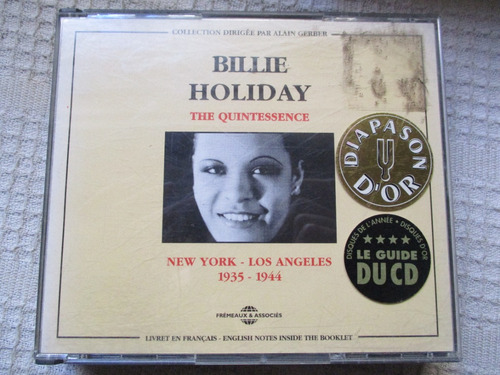 Billie Holiday - The Quintessence. New York - Los Angeles