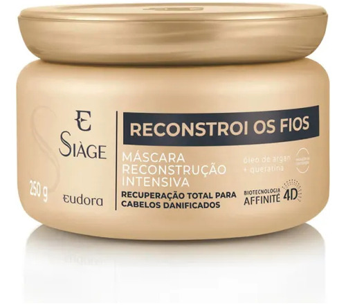 Máscara Reconstrói Os Fios 250g