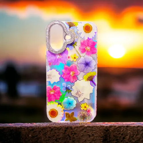 Carcasa Para iPhone 16 - Funda Top Antishock Brillo Espejada
