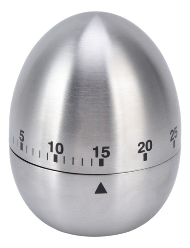 Temporizador Mecánico Egg Kitchen De Acero Inoxidable
