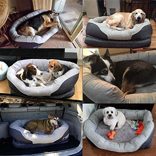 Imagen 2 de 5 de Cama Para Perros Asfrost, Camas Para Perros Ortopedicas Con