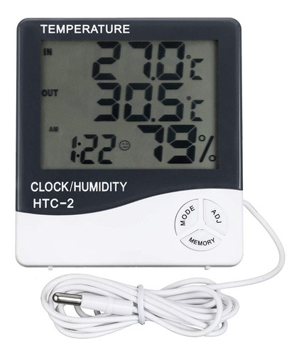 Medidor De Temperatura Dual Con Sonda