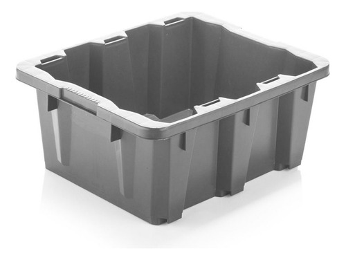 Canasta Estra 4-1001431 Gris Trafico 50x41x22 Cm