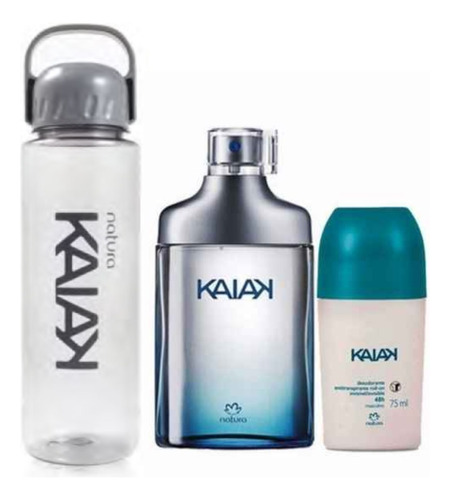 Kit Kaiak Clasico Masculino 3 Productos Natura