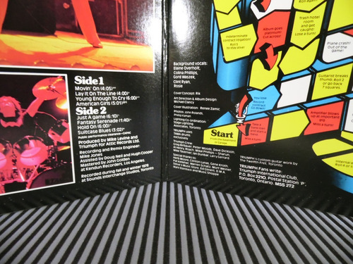 Triumph Just A Game Lp Vinil Japonês Com Obi