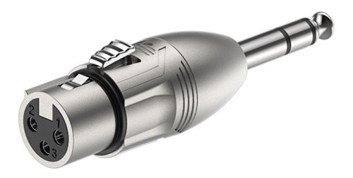 Adaptador Xlr Hembra A Plug Stereo Roxtone Ra3xfjm