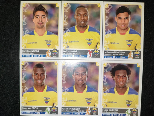 Imagen 3 de 10 de Pack Láminas Copa América Chile 2015 Panini