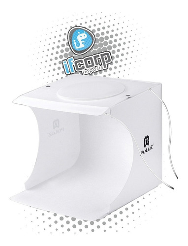 Caja Plegable Luz Led Usb Mini Estudio Fotografico 20cm 