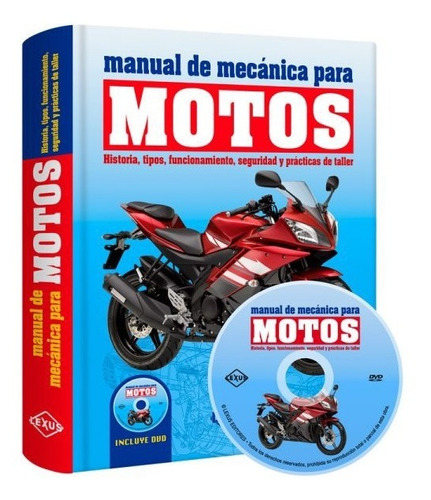 Libro Manual De Reparación Y Mecánica Para Motos + Dvd