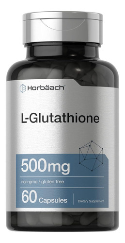 L-glutatión 500 Mg Horbäach 60 Cápsulas