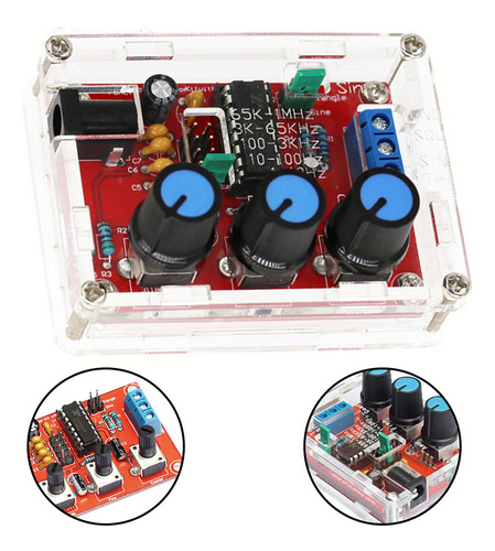 Entrada Diy De 9-12 Vdc De Frecuencia De Triángulo Sinusoida