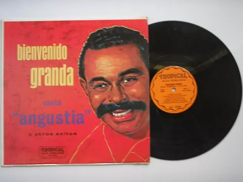 Lp - Bienvenido Granda - Canta Angustia