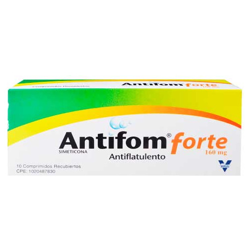 Antifom Forte 160 Mg X 10 Comp