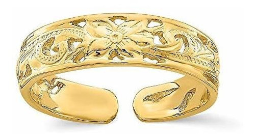 Anillo Para Pie - Anillo Para Pie - 14k Yellow Gold Adjustab