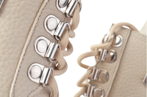 Imagen 10 de 10 de Borcegos De Cuero Con Cordones De Mujer - Broth - Ferraro