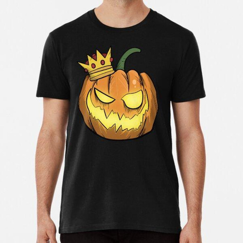 Remera Halloween Pumpkin King Cartoon  Algodon Premium