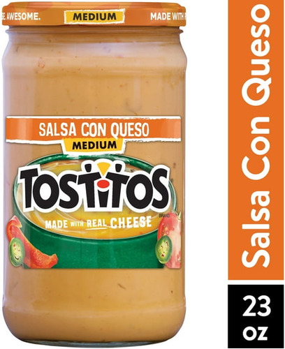 Tostitos Salsa Con Queso 652grs.