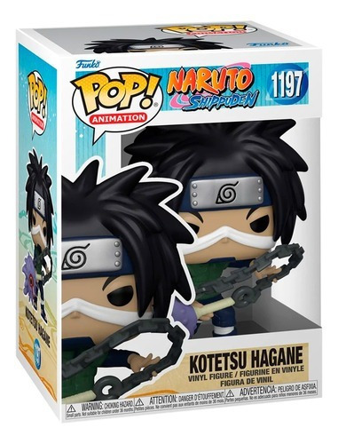 Imagen 3 de 3 de Funko Pop! Kotetsu Hagane 58007 De La Coleccion Naruto Shippuden Anime Figura De Accion #1197