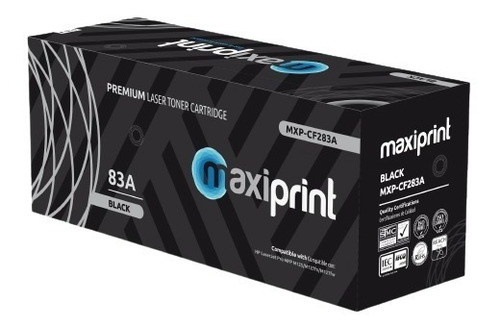 Toner Hp Cf283a Maxiprint Laserjet Pro Mfp M125 M127 8$