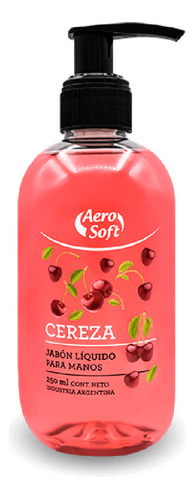 Aero Soft Jabon Liquido Cereza X250 