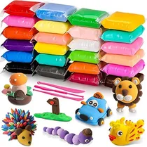 Comprar Plastilina Masa De Arcilla Para Niños 24 Colores Color Mixta